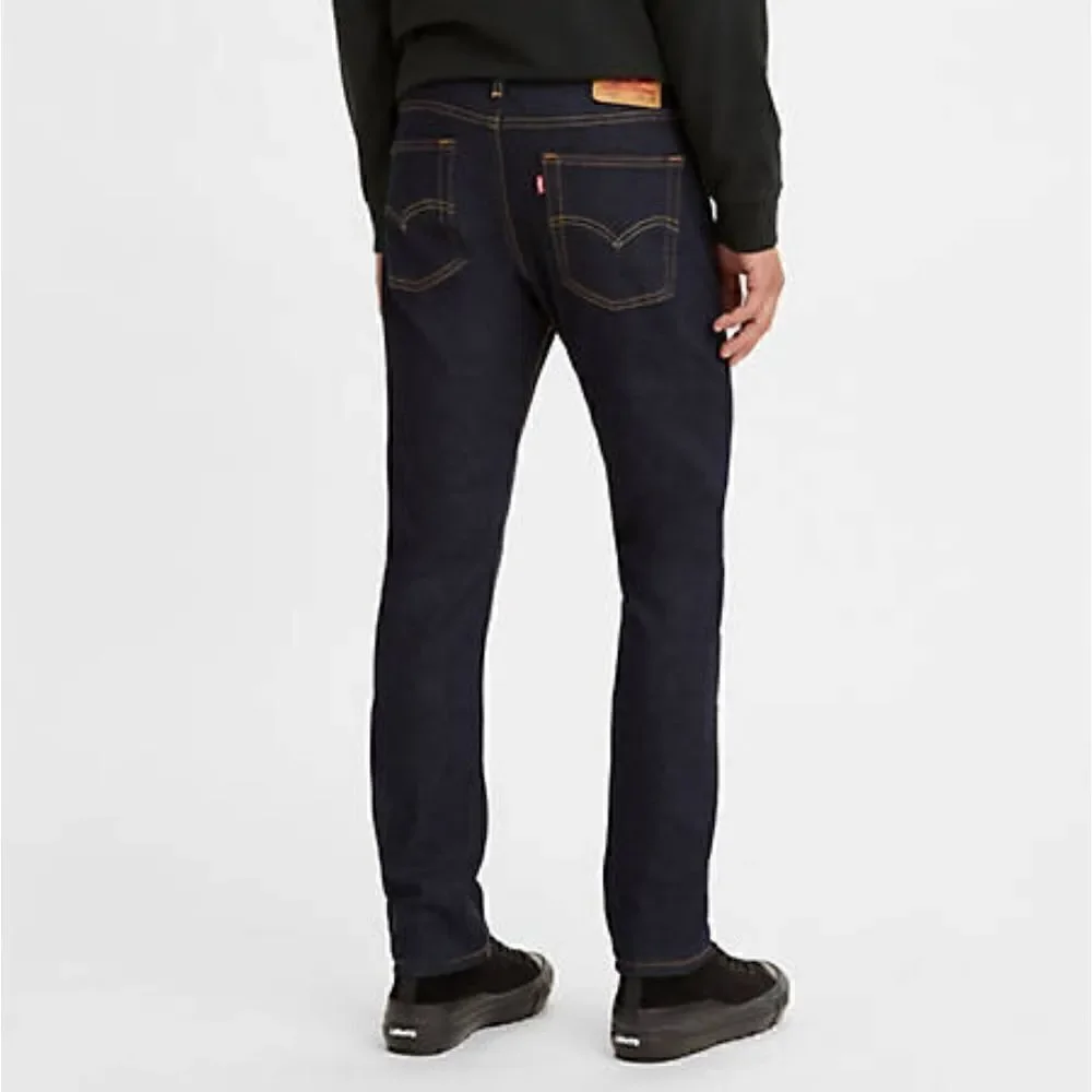 Levi's 510 Denim Jeans Dark Wash Pants Men’s Size 28 X 32 Blue Skinny Fit New
